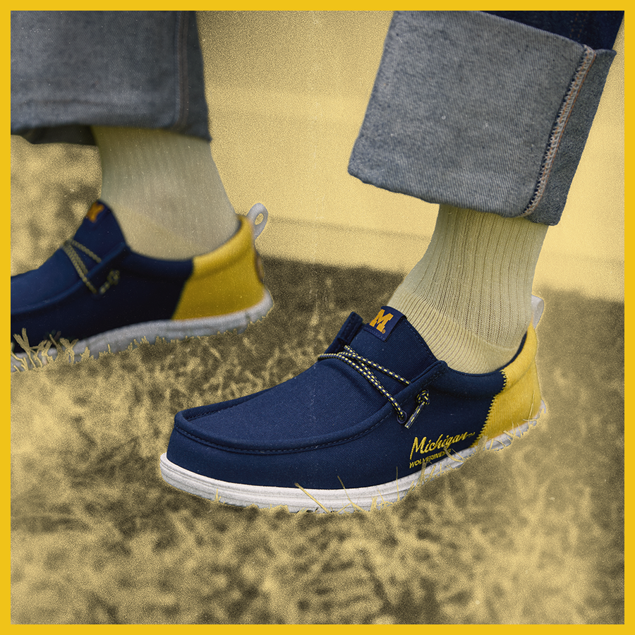 Wally Funk Michigan Wolverines – Navy/Gold/White - Image 10