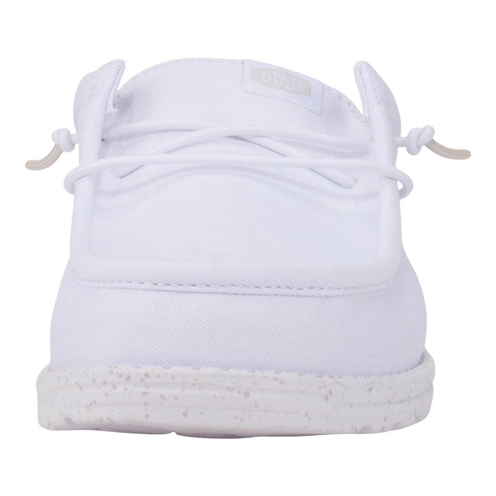 Wally Slip Stretch Canvas – White/White - Image 5
