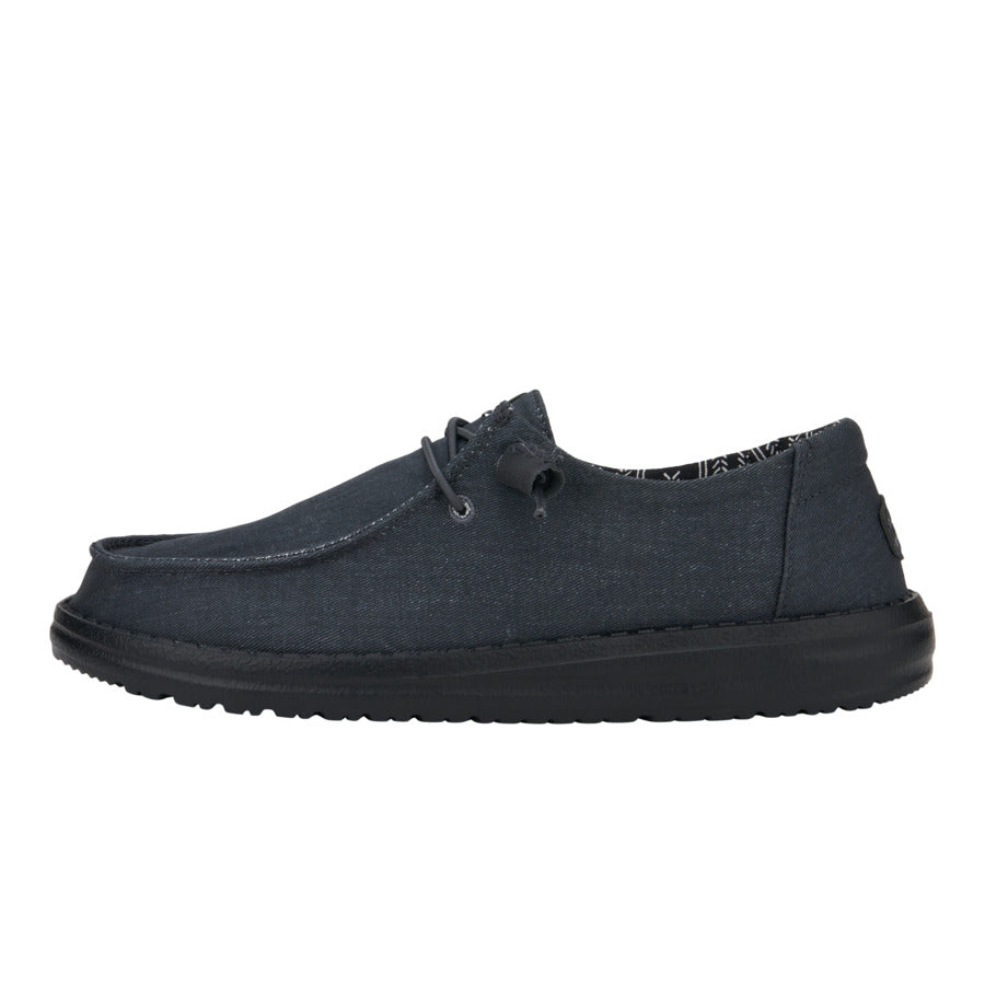 Wendy Stretch Canvas Wide – Black/Black - Image 7